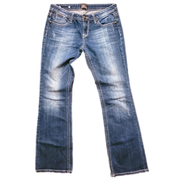 RE ROCK FOR EXPRESS bootcut jeans. Size 8/31inseam. EXCELLENT CONDITION! - Picture 4 of 9